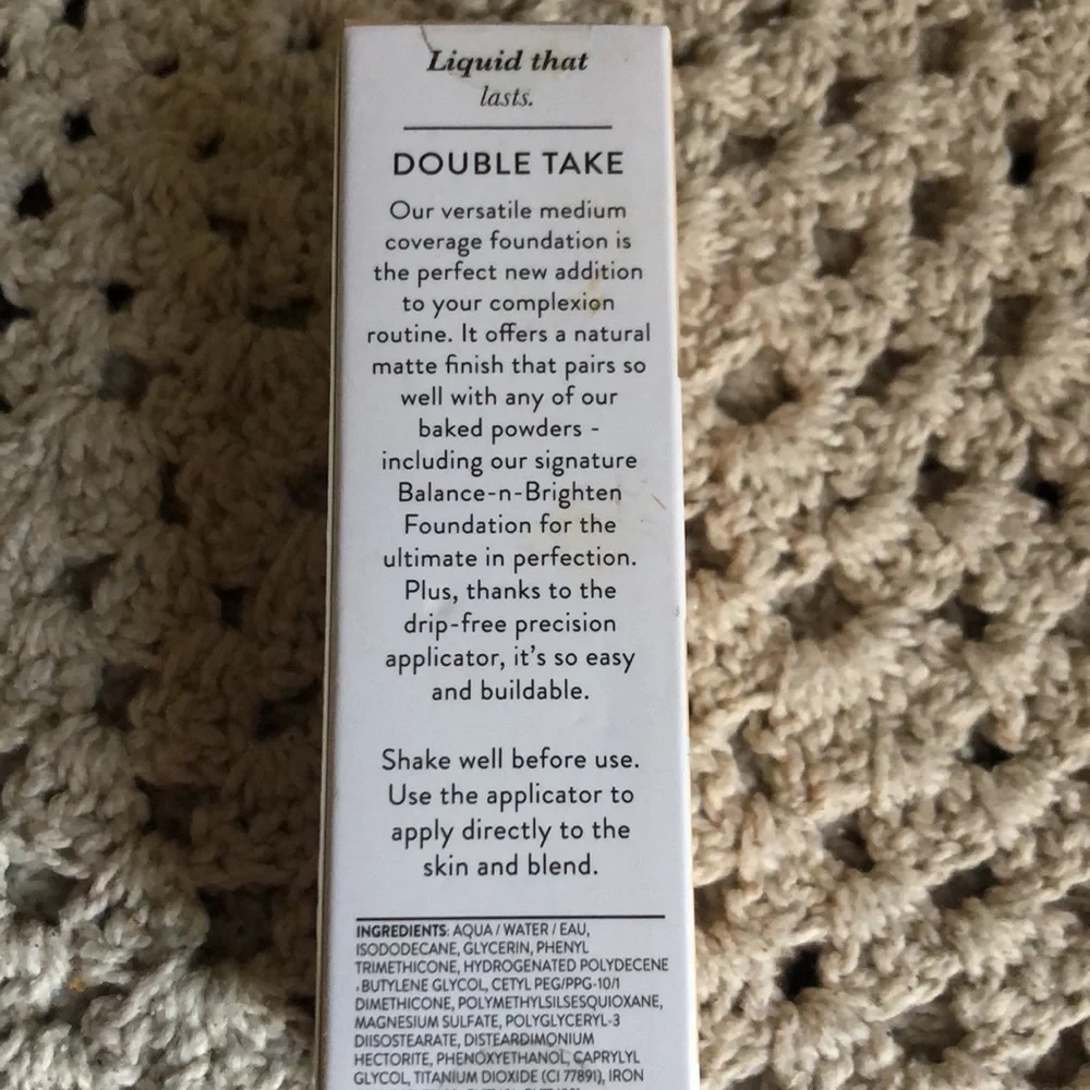 Laura Geller Double Take Liquid Foundation - FAIR